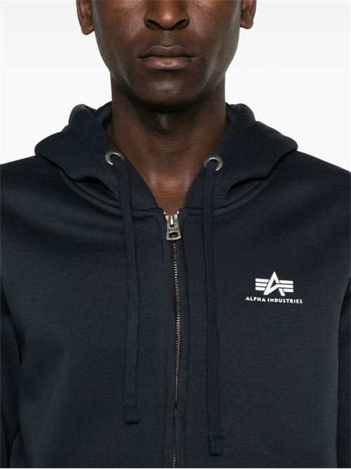 Felpa uomo con cappuccio Alpha Industries | 118342AI07